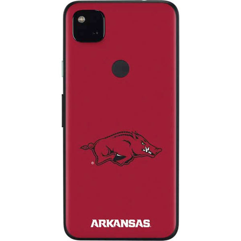 University of Arkansas-Fayetteville Razorbacks Red Logo Google Pixel 4a Skin